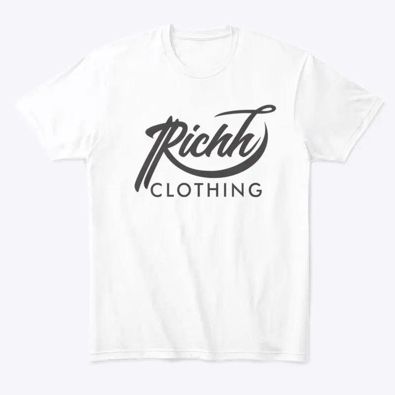 Richh Clothing Black Logo SS